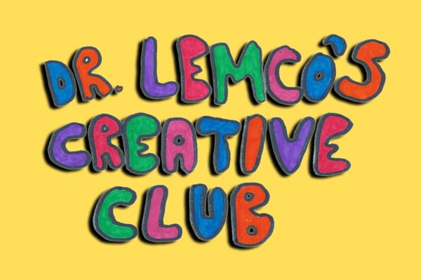 Creative art night at Dr. Lemco's Creative Club